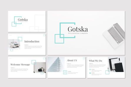 Gotska - PowerPoint Template, スライド 2, 09299, ビジネス — PoweredTemplate.com