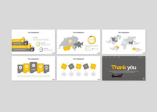 Bjord - PowerPoint Template, Diapositive 5, 09318, Business — PoweredTemplate.com