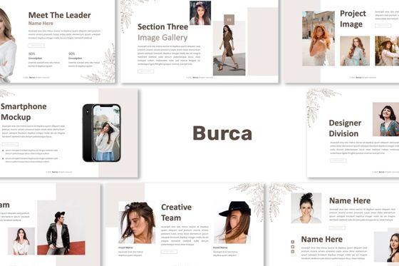 Burca - Powerpoint Template, Slide 3, 09322, Business — PoweredTemplate.com
