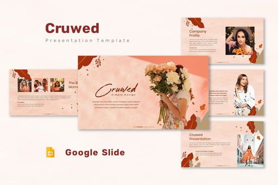 Cruwed - Google Slides, 09329, Negócios — PoweredTemplate.com