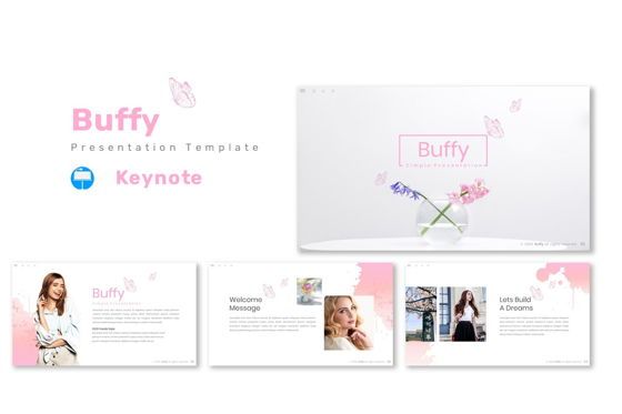 Buffy - Keynote Template, Modelo do Keynote da Apple, 09331, Negócios — PoweredTemplate.com