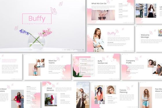 Buffy - Keynote Template, Diapositive 2, 09331, Business — PoweredTemplate.com