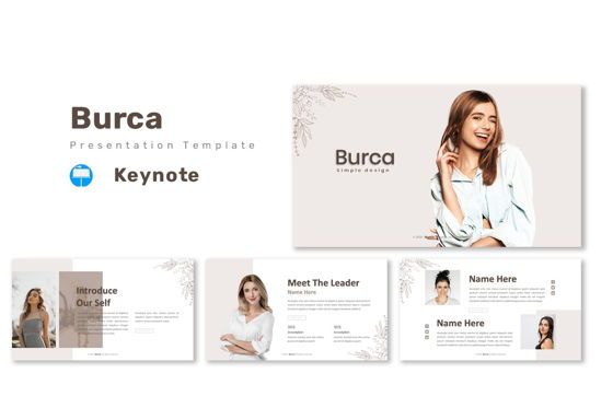 Burca - Keynote Template, 苹果主题演讲模板, 09332, 商业 — PoweredTemplate.com