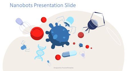 Medical Nanobots Free Presentation Slide, 09344, Medical — PoweredTemplate.com
