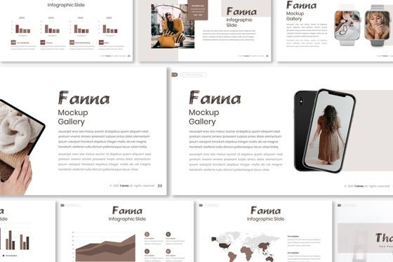 Fanna - Powerpoint Template, Diapositive 4, 09347, Business — PoweredTemplate.com