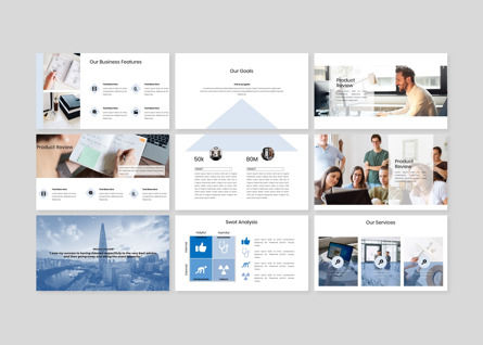 Corporate Planner - Creative Business Plan PowerPoint template, Diapositive 3, 09382, Concepts commerciaux — PoweredTemplate.com