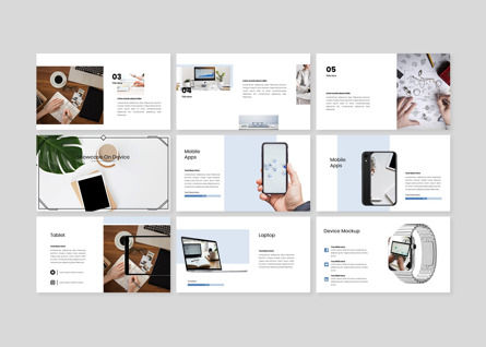 Corporate Planner - Creative Business Plan PowerPoint template, Slide 8, 09382, Concetti del Lavoro — PoweredTemplate.com