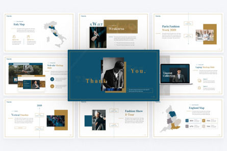 Vincent Luxury Presentation Powerpoint Template, Diapositive 3, 09389, Art & Entertainment — PoweredTemplate.com