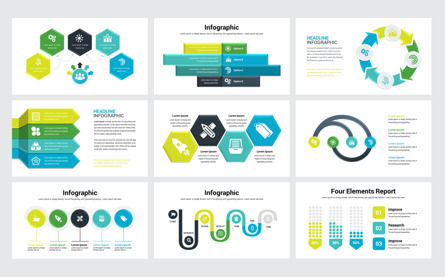 Business Infographic Keynote Presentation Template, Deslizar 5, 09399, Negócios — PoweredTemplate.com