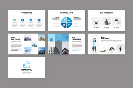 Decosta - Modern Minimal Creative Business Keynote Presentation Template, Slide 5, 09405, Business — PoweredTemplate.com