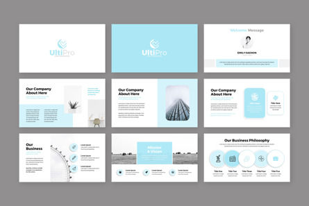 UltiPro - Business Infographic Keynote Presentation Template, Slide 2, 09411, Bisnis — PoweredTemplate.com