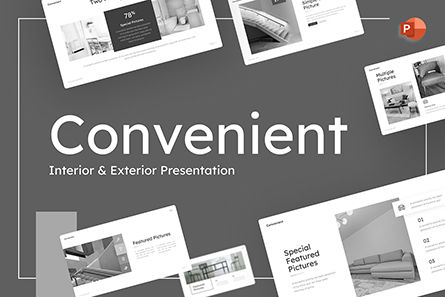 Convenient Business PowerPoint Template, PowerPoint模板, 09418, 商业 — PoweredTemplate.com