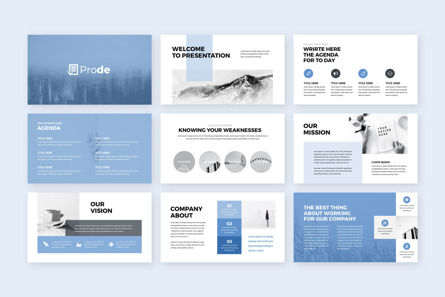 Prode - Business Keynote Presentation Template, Diapositiva 2, 09424, Negocios — PoweredTemplate.com