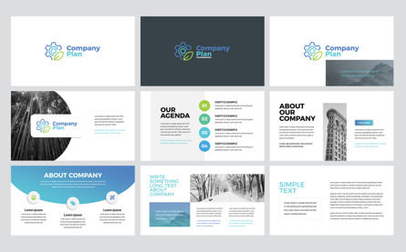 Company Plan Business Keynote Presentation Template, Diapositiva 2, 09449, Negocios — PoweredTemplate.com