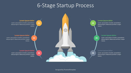 6-Stage Startup Process Infographic, Slide 2, 09460, Business Concepts — PoweredTemplate.com