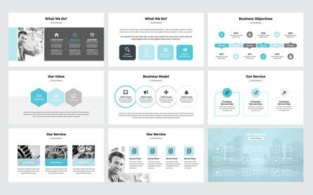 Creative Studio PowerPoint Presentation Template, Slide 3, 09462, Business — PoweredTemplate.com