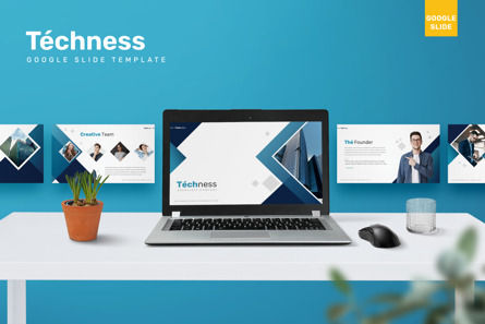 Techness - Google Slides Template, 09486, Business — PoweredTemplate.com
