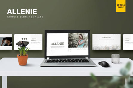 Allenie - LookBook Google Slides, Google Slides Theme, 09527, Business Models — PoweredTemplate.com