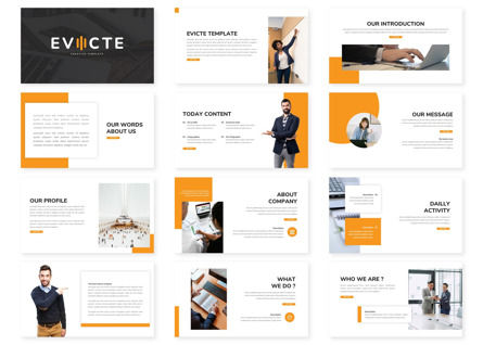Evicte - Multipurpose Google Slides, Slide 2, 09536, Bisnis — PoweredTemplate.com