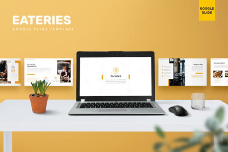 Eateries - Business Google Slides, Google Presentaties-thema, 09554, Bedrijf — PoweredTemplate.com