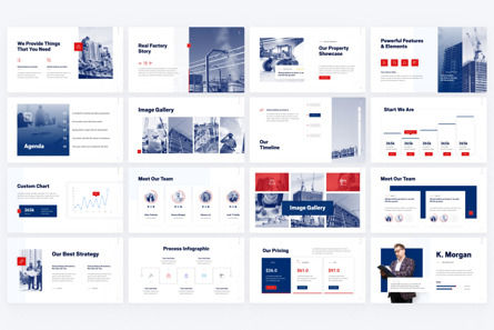 Rplace Construction PowerPoint Template, Slide 2, 09556, Construction — PoweredTemplate.com