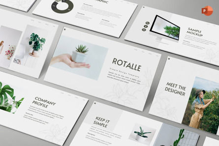 Rotalle - Business Powerpoint, PowerPoint-Vorlage, 09576, Business — PoweredTemplate.com