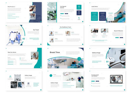 Medical Center - Business Powerpoint, Diapositiva 3, 09585, Negocios — PoweredTemplate.com