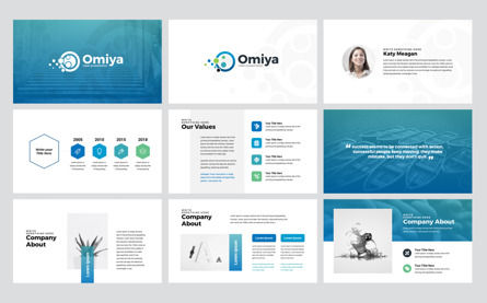 Omiya - Business PowerPoint Presentation Template, Diapositiva 2, 09590, Negocios — PoweredTemplate.com