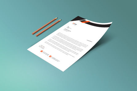 Office Stationery Letterhead Design Template | Letterhead | MD Reajul ...