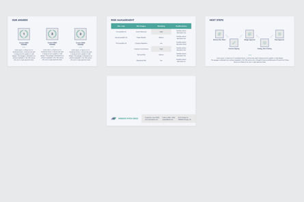 Website Pitch Deck PowerPoint Template, Diapositive 5, 09597, Business — PoweredTemplate.com