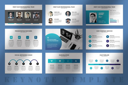 CloudPlan Business Keynote Presentation Template, Diapositiva 3, 09611, Negocios — PoweredTemplate.com