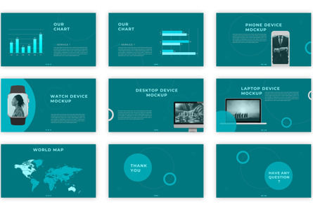 Business-Presentation- Powerpoint-Template- Turquoise Color, Slide 7, 09619, Business — PoweredTemplate.com