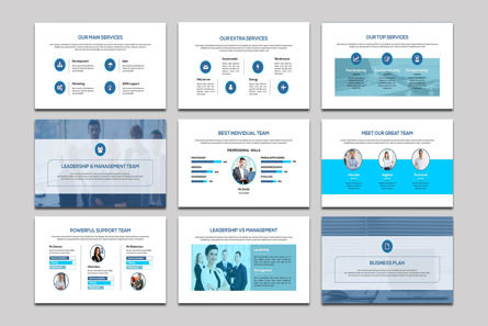 Business PowerPoint Template, Slide 5, 09622, Bisnis — PoweredTemplate.com