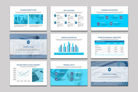 Business PowerPoint Template, スライド 6, 09622, ビジネス — PoweredTemplate.com
