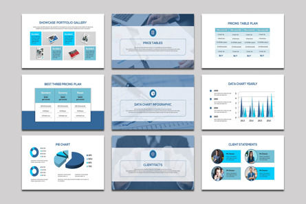 Business PowerPoint Template, Slide 8, 09622, Bisnis — PoweredTemplate.com