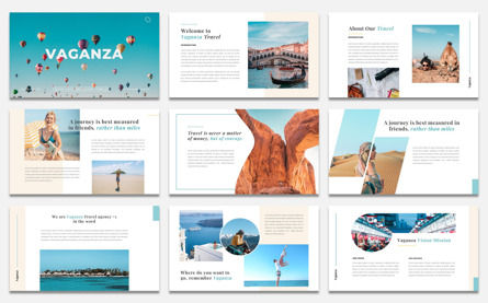 Vaganza - Travel Agency PowerPoint Template, 幻灯片 2, 09636, 商业 — PoweredTemplate.com