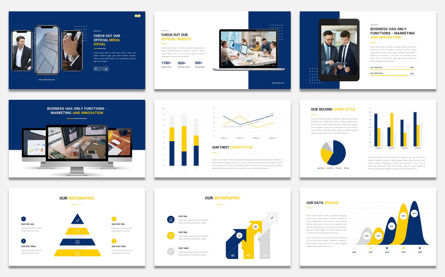 Biznieza - Company Profile Powerpoint Template, Folie 5, 09640, Business — PoweredTemplate.com