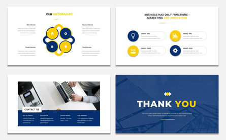 Biznieza - Company Profile Powerpoint Template, Diapositiva 6, 09640, Negocios — PoweredTemplate.com