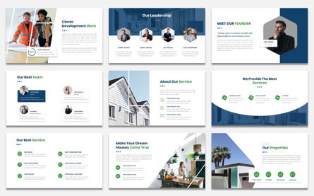 Clover - Real Estate PowerPoint Presentation Template, Slide 3, 09642, Bisnis — PoweredTemplate.com