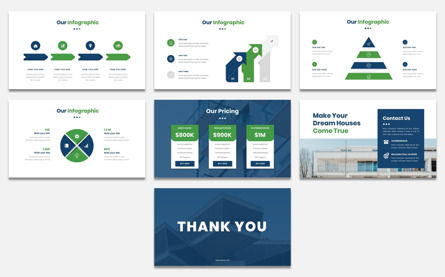 Clover - Real Estate PowerPoint Presentation Template, Slide 5, 09642, Bisnis — PoweredTemplate.com