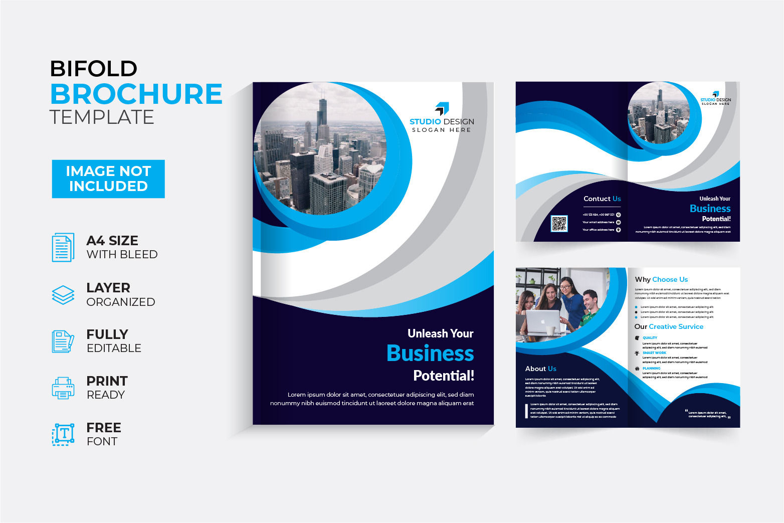 Brochure Templates, Design and Layouts | PoweredTemplate.com