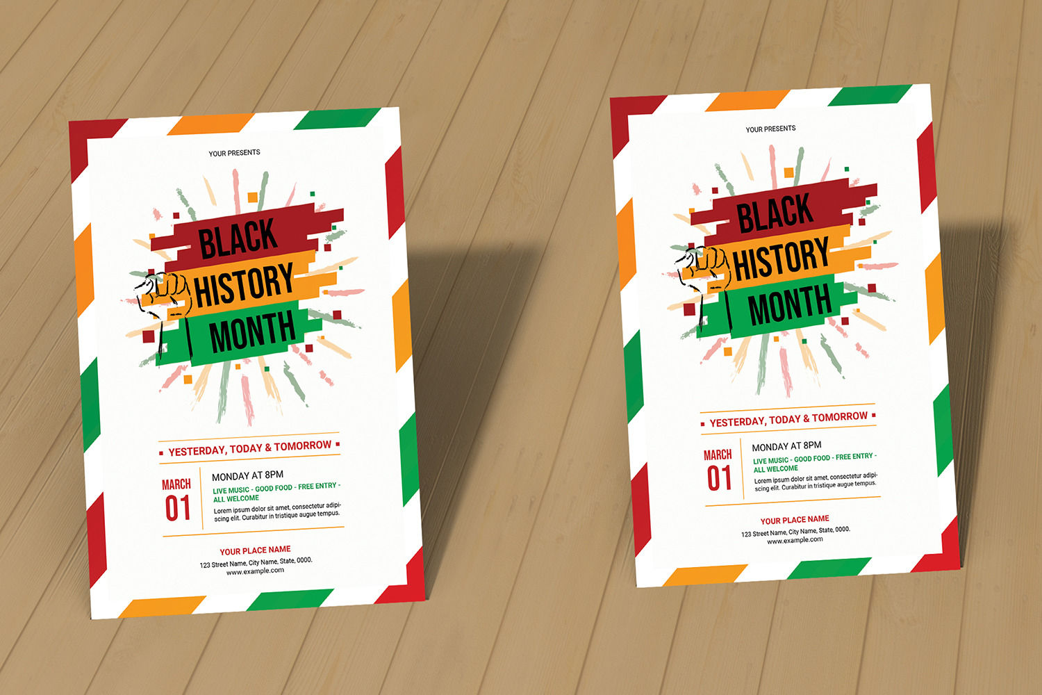 Black History Month Flyer Sistec 90742 PoweredTemplate