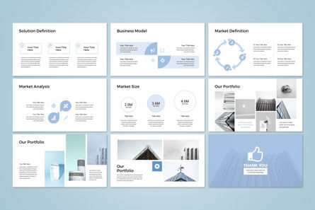 Minimal Business Powerpoint Presentation Template, Diapositive 4, 09652, Business — PoweredTemplate.com