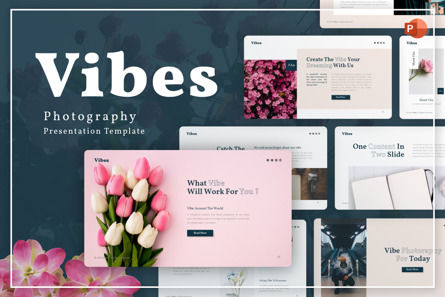 Vibes Photography Powerpoint Template, PowerPoint Template, 09658, Art & Entertainment — PoweredTemplate.com