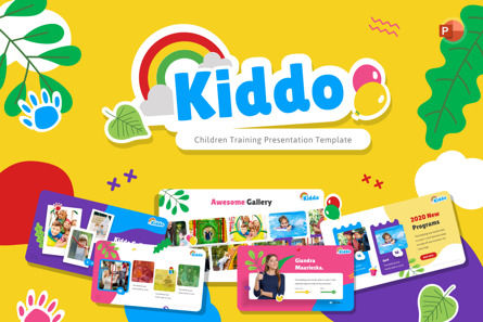 Kiddo Education Powerpoint Template, 09659, Education & Training — PoweredTemplate.com