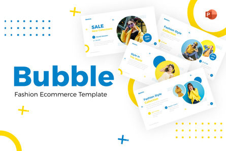 Bubble Multipurpose Powerpoint Template, PowerPoint-sjabloon, 09660, Art & Entertainment — PoweredTemplate.com