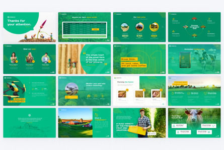 Farmogo Agriculture Powerpoint Template, Slide 2, 09672, Agriculture — PoweredTemplate.com