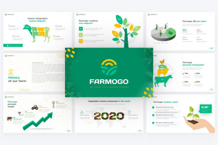 Farmogo Agriculture Powerpoint Template, Slide 3, 09672, Agriculture — PoweredTemplate.com