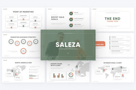 Saleza Business Powerpoint Template, Slide 3, 09687, Business — PoweredTemplate.com
