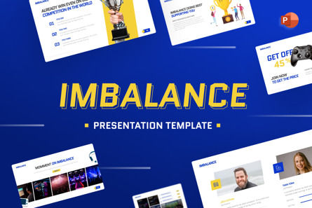 Imbalance Game Powerpoint Presentation Template, Plantilla de PowerPoint, 09695, Art & Entertainment — PoweredTemplate.com